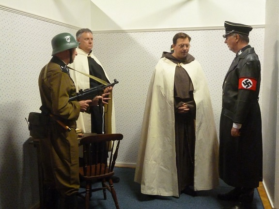 Maximilian Kolbe Edith Stein Titus Brandsma filming day Marys Dowry Productions 2015 165